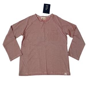 NWT Me & Henry 9/10Y Burgundy Aiken Raglan Tee
